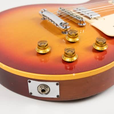1974 Gibson Les Paul Deluxe, Cherry Sunburst image 9