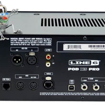 Line 6 Pod X3 Pro Guitar Amp Modeler Rack + Neuwertig + OVP + 1.5Jahre Garantie image 7