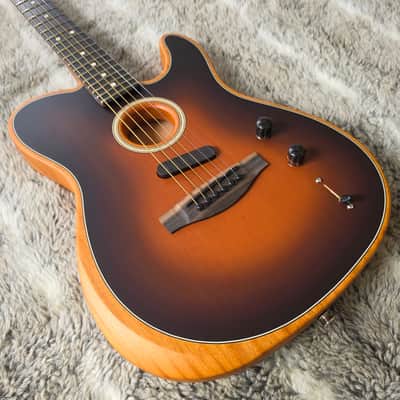2024 Fender American Acoustasonic Telecaster Sunburst B-Stock w/gig bag image 5