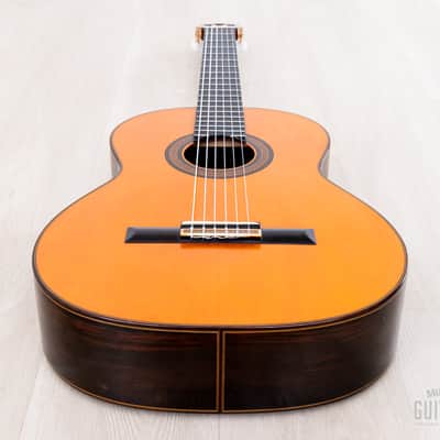 1974 Toshihiko Nakade Model 1500S Vintage Classical Guitar, Spruce + Brazilian Rosewood w/ Case image 12