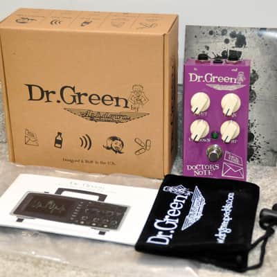 ASHDOWN Dr. Green Doctors Note / Bass Envelope Filter Pedal / Made In UK image 1