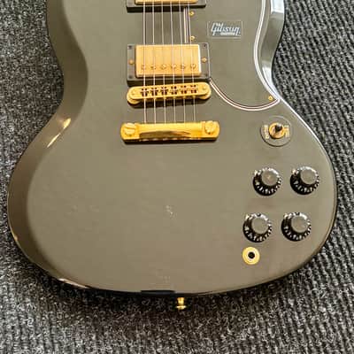 2018 Gibson Custom Shop SG Custom Ebony w/ OHSC, COA, Case Candy & Original Box image 6