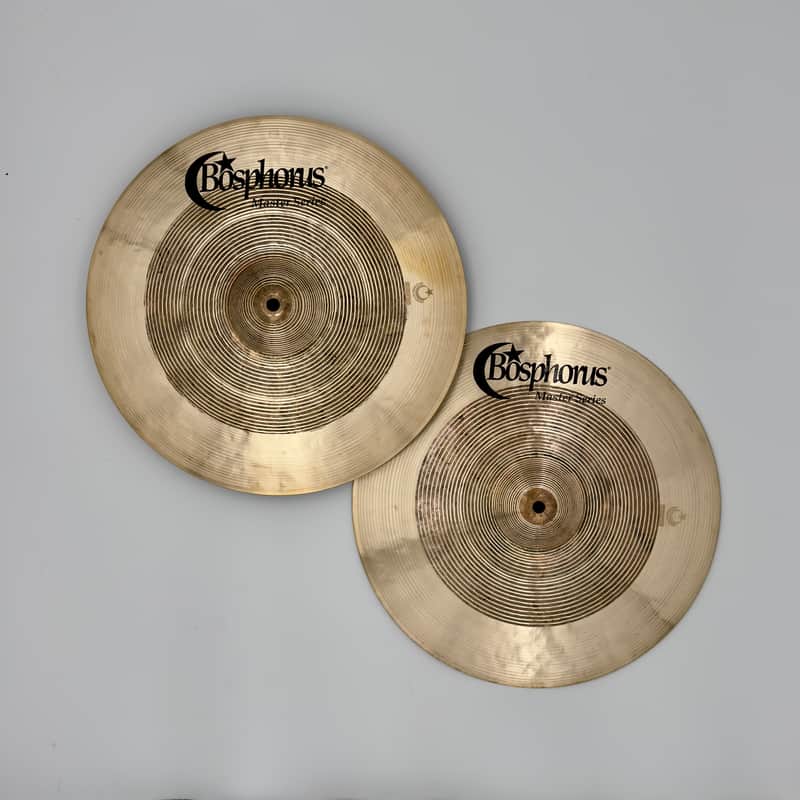 Bosphorus 15" Master Series Hi-Hat Cymbals image 1