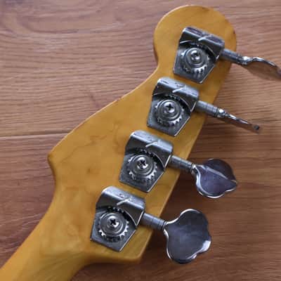 1983 Fender USA Elite I American Precision Bass w/EMG's (Sunburst) image 15