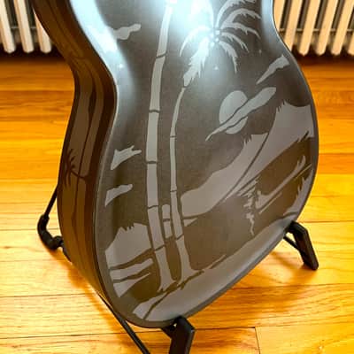 National Reso-Phonic Weathered Steel Style O 14 Fret 2022 Weathered Steel - IN STOCK NOW! image 1