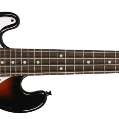 Kala Solid Body Left-Handed 4-String Electric U-BASS, Laurel Fingerboard, Tobacco Burst image 2