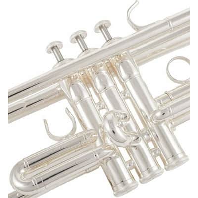Yamaha YTR-4335GSII Intermediate Bb Trumpet - Silver Plated & Gold Brass Bell image 6