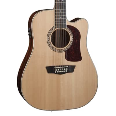 Washburn D10SCE-12 Heritage 10 Series Dreadnought (12 String) Cutaway Acoustic Electric Guitar image 1