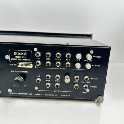 McIntosh C24 Vintage Solid State Stereo Preamplifier image 11