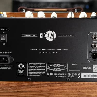 Taylor Circa 74 AV150-10 Amp With Stand - Select Koa image 10