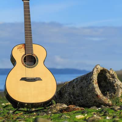 TreeHouse OMZ Acoustic Guitar - Italian Spruce over Ziricote image 5