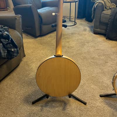 Left handed Deering Goodtime Two (2) 5 String Banjo 2010s - Natural image 3