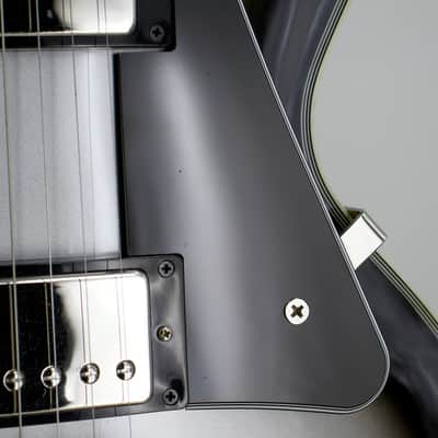 Used Epiphone Les Paul Custom Silverburst Electric Guitar Very Good Condition image 7