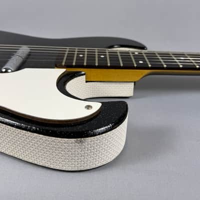 Silvertone 1448 With Case Amp 1962 - 1967 - Black image 13