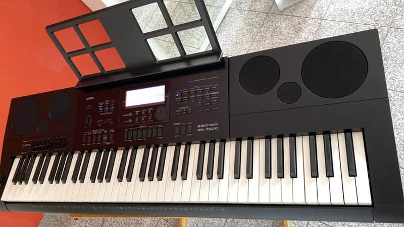 Casio WK-7600 76-Key Arranger Workstation Keyboard – Excellent Condition – Fully Tested image 1
