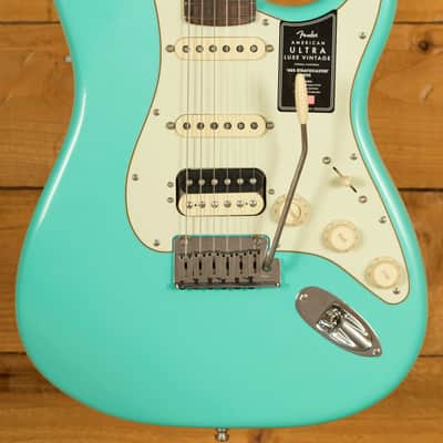 Fender American Ultra Luxe Vintage '60s Stratocaster HSS - Rosewood - Sea Foam Green image 1