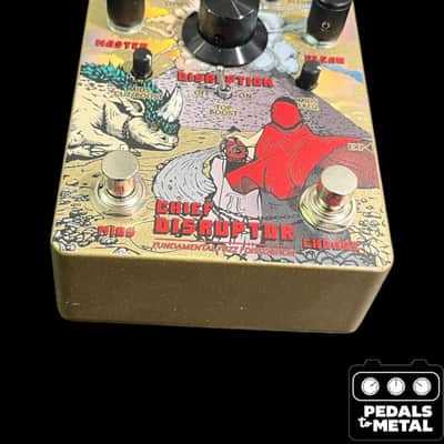 KMA Audio Machines Chief Disrupter Fundamental Fuzz/Distortion 2022 - Present - Gold - X19933 image 2