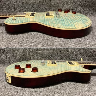Michael Kelly Patriot Decree Electric Guitar - Coral Blue image 12