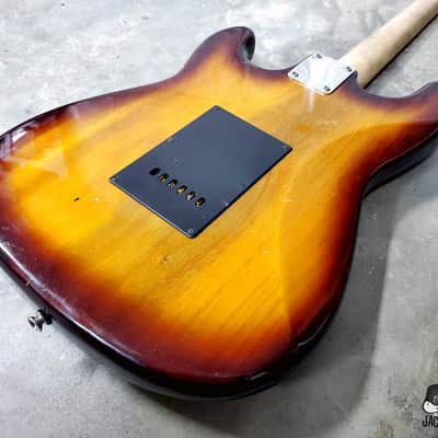 Cort / Memphis / Samick Lawsuit Era MIK S-Style Electric Guitar (1970s, Honeyburst) image 23