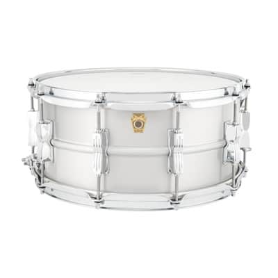 Ludwig LA654BM Acrolite 6.5x14" 10-Lug Aluminum Snare Drum with P86C Strainer