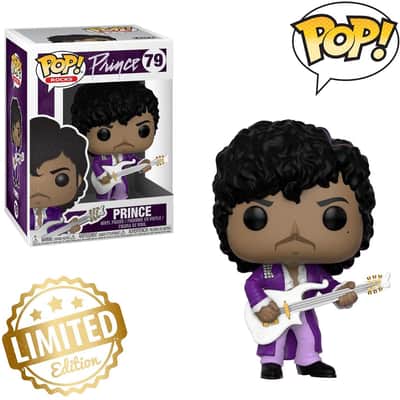 Funko Pop Rocks 79 Purple Rain Prince Vinyl Figure image 1