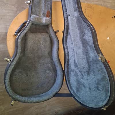 Epiphone E940EHLCS Alleykat Flamekat or Wildkat Guitar Hard Case 2010 - Black image 2