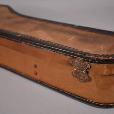 c. 1950's Geib Soprano Ukulele Soft Shell Case Brown image 6