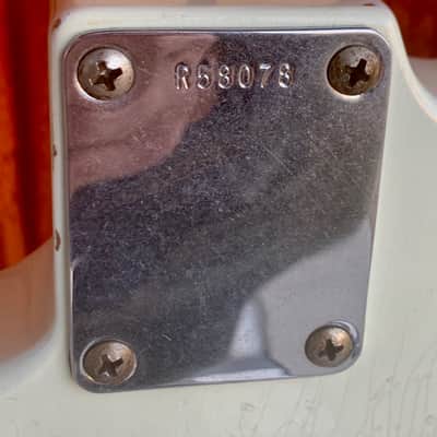 Fender 1956 Stratocaster Relic 2011 - White Blonde image 8