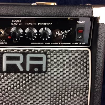 Rivera Pubster 25 1x10 Guitar Valve Combo Black image 4