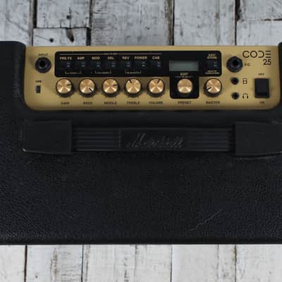 Marshall CODE 25 Electric Guitar Modeling Amplifier 25 Watt Bluetooth Combo Amp image 3
