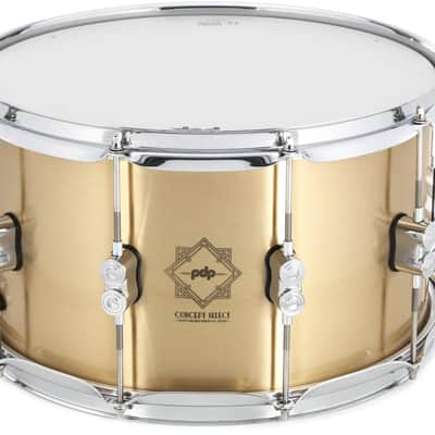 PDP Concept Select Bell Bronze Snare Drum - 8 x 14-inch - Brushed image 1