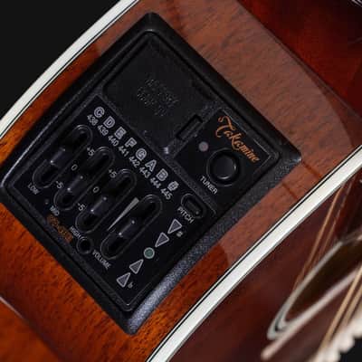 Takamine EF-261 SAN Acoustic-Guitar, cedar top, Pick-up and Case, s/h image 7