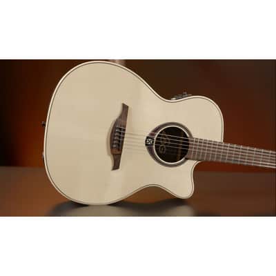 Lag T218ACE Auditorium Cutaway Acoustic-Electric, Natural. New with Full Warranty! image 19
