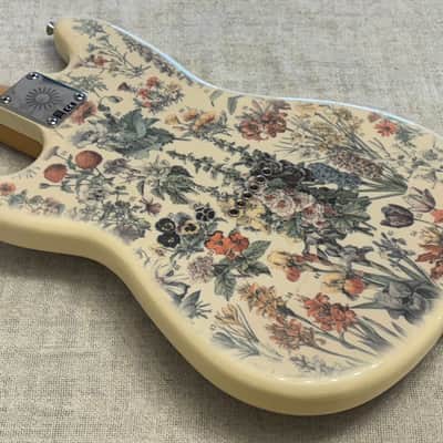 2020 Shawn Mendes Foundation Musicmaste Floral Design HS Limited Edition Out of Production CLEAN + Fender G&G Deluxe Hardshell Case image 18