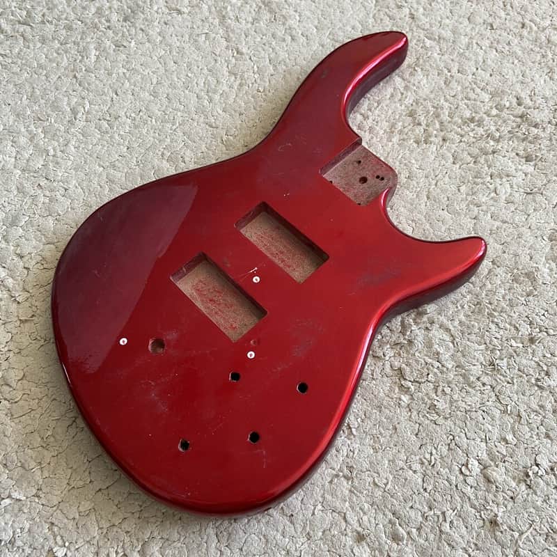 Metallic Red Dean Bass Solid Basswood Body image 1