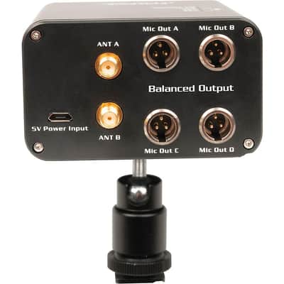 VocoPro FIELD-QUAD-B Portable 4 Lavalier Field/Camera-Mountable Wireless Microphone System, 902-927.2mHz Regular Band 9 image 3