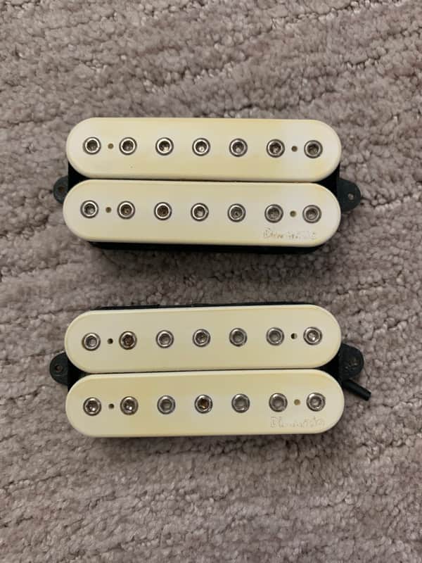 DiMarzio Fusion Edge 7-String Pickups Aged White Bridge/Neck Set image 1