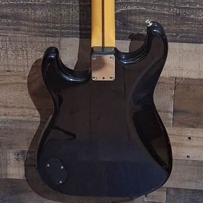 1985 Fender MIJ Contemporary Series Stratocaster Deluxe HSS - Black - image 7