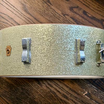 Ludwig Jazz Festival Silver Sparkle Snare 1963 (pre-serial) image 16