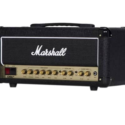 Marshall DSL Series DSL20HR 20-Watt Tube Guitar Head image 2