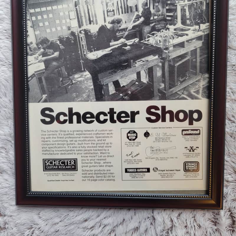 1982 Schecter Shop Color