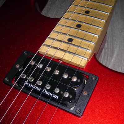 2008 USA Charvel Pro Mod San Dimas Style 1 HH FR Red Sparkle with Case image 21