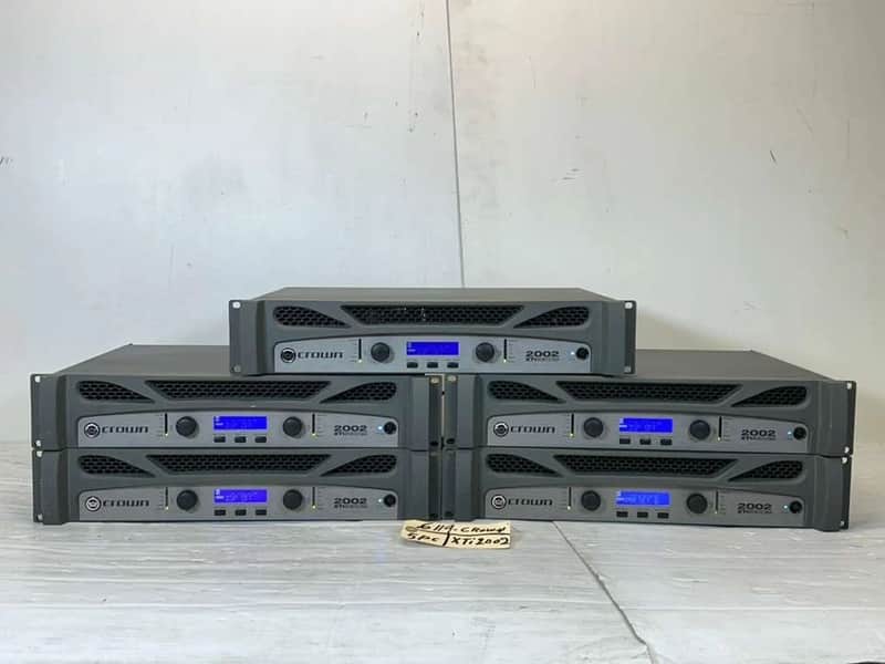 CROWN XTI 2002 Power Amplifier #6119 ONE THS image 1