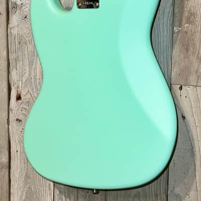 Fender American Performer Jazz Bass - Satin Surf Green with Maple Fingerboard, Help Support Small Business & Buy it Here ! image 12