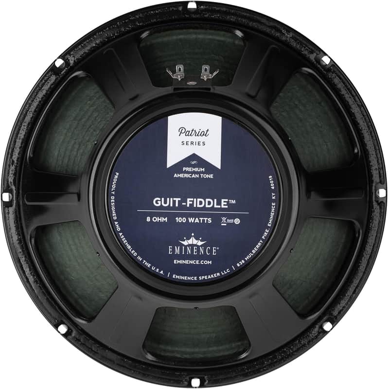 Eminence Guit-Fiddle - 12" 8 Ohm Guitar Speaker image 1