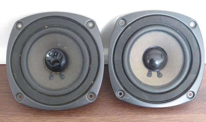 Used Pair Kenwood 5" Inch Midrange Speaker JL-1103 image 1