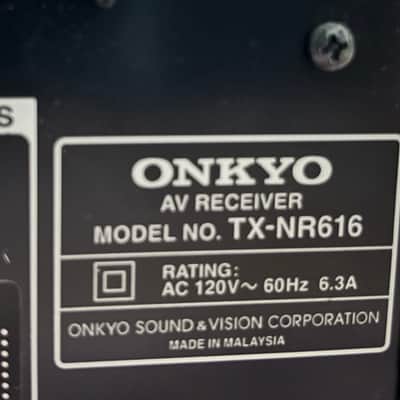 Onkyo TX-NR616 Home Theater surround receiver with setup mic image 4