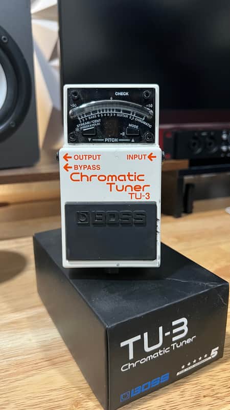 Boss TU-3 Chromatic Tuner 2009 - Present - White image 1