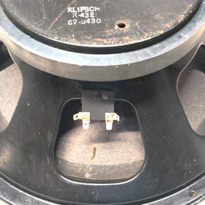 Klipsch K-43-E loudspeaker 15” LA SCALA vintage mid-90's image 3
