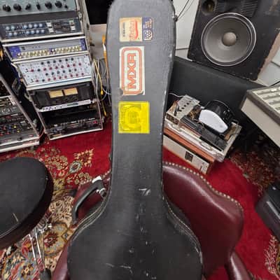 Gibson SG Guitar Hard Case Brown Lined 1970s image 2